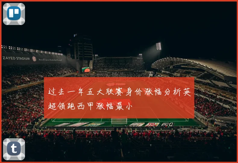 过去一年五大联赛身价涨幅分析英超领跑西甲涨幅最小
